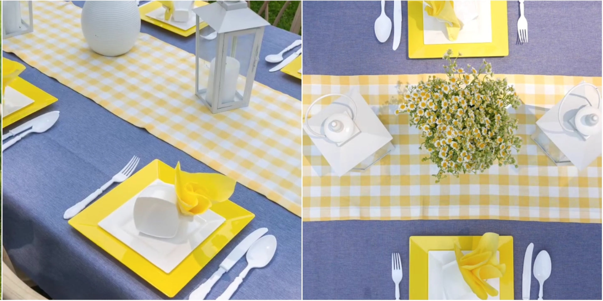 Sunny Settings: Outdoor Tablescape Tutorial for a Vibrant Tablescape