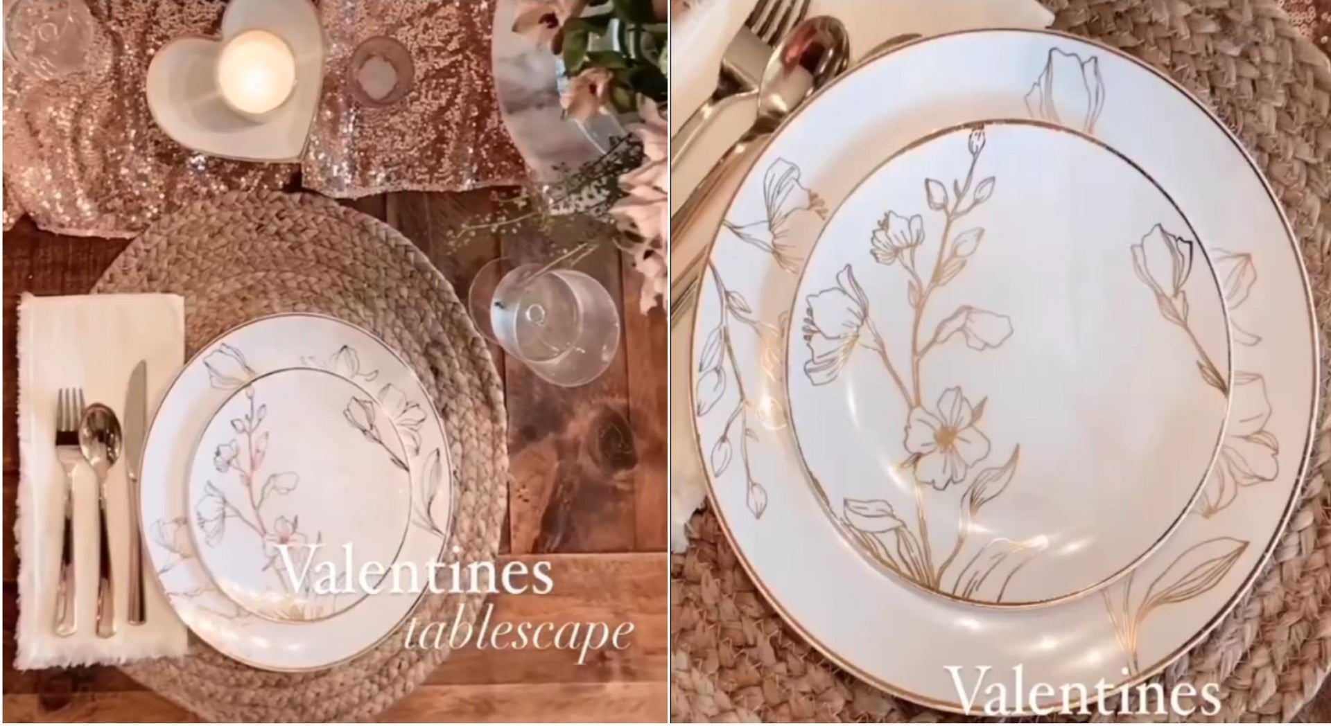 Lavish Love: Tips for Creating an Opulent Table Setting for Valentine's Day