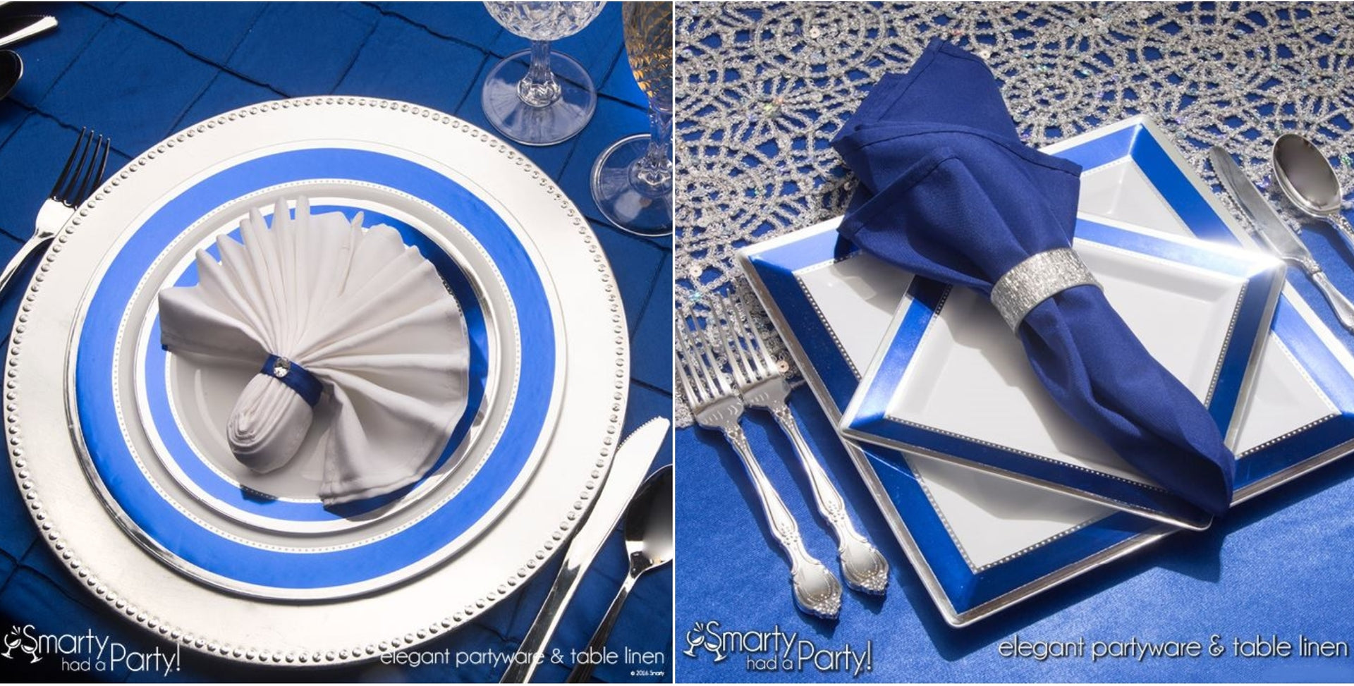 Blue and White Elegance: Stunning Place Setting Styles