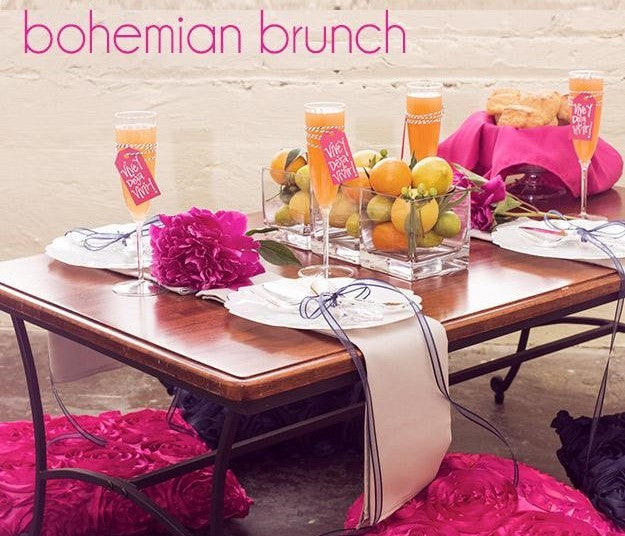 How to Arrange a Boho Themed Table Setting?