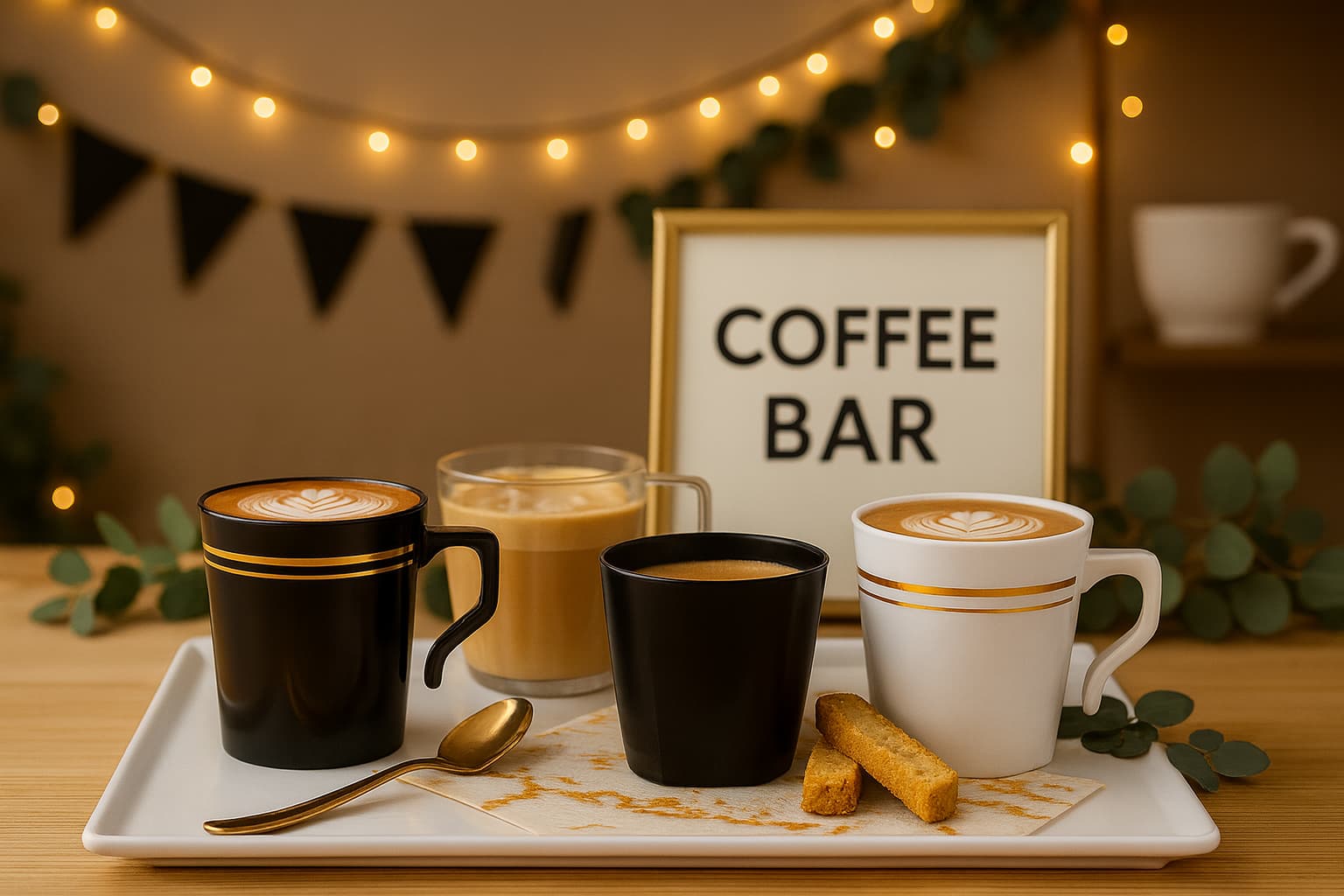 coffee bar ideas for party​