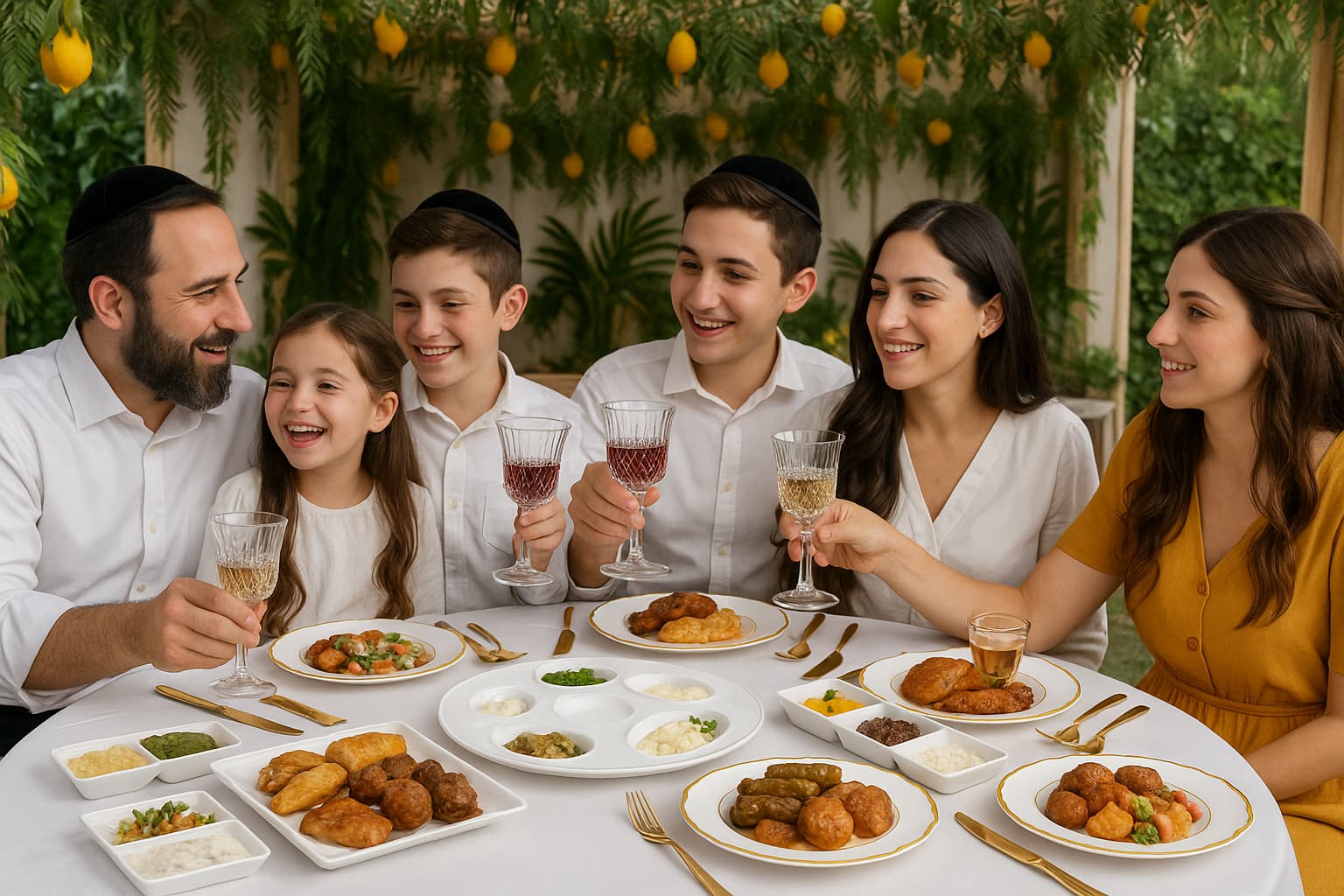 traditional sukkot foods​