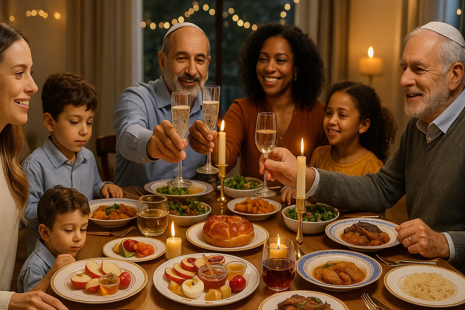 rosh hashanah traditional food