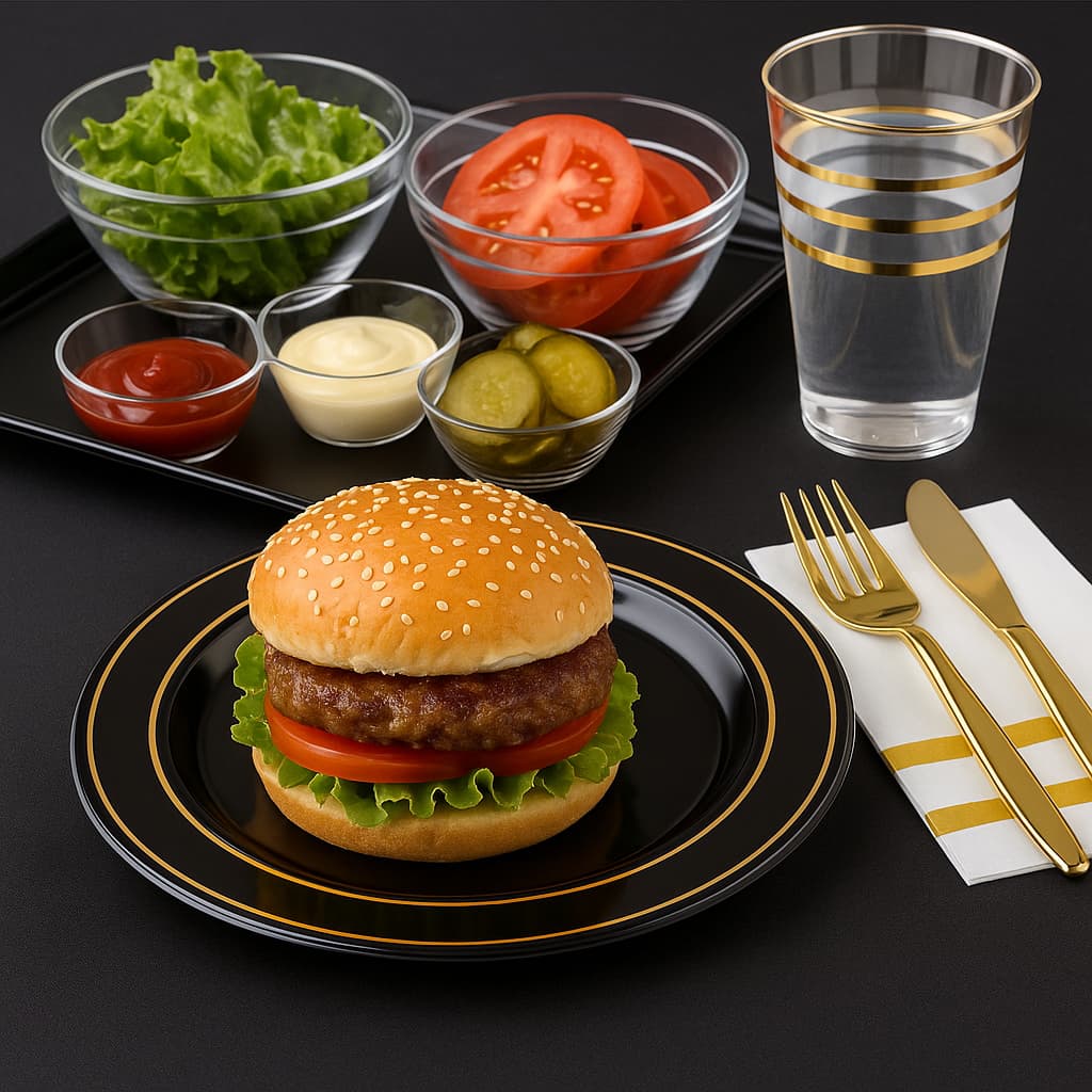 burger bar party ideas