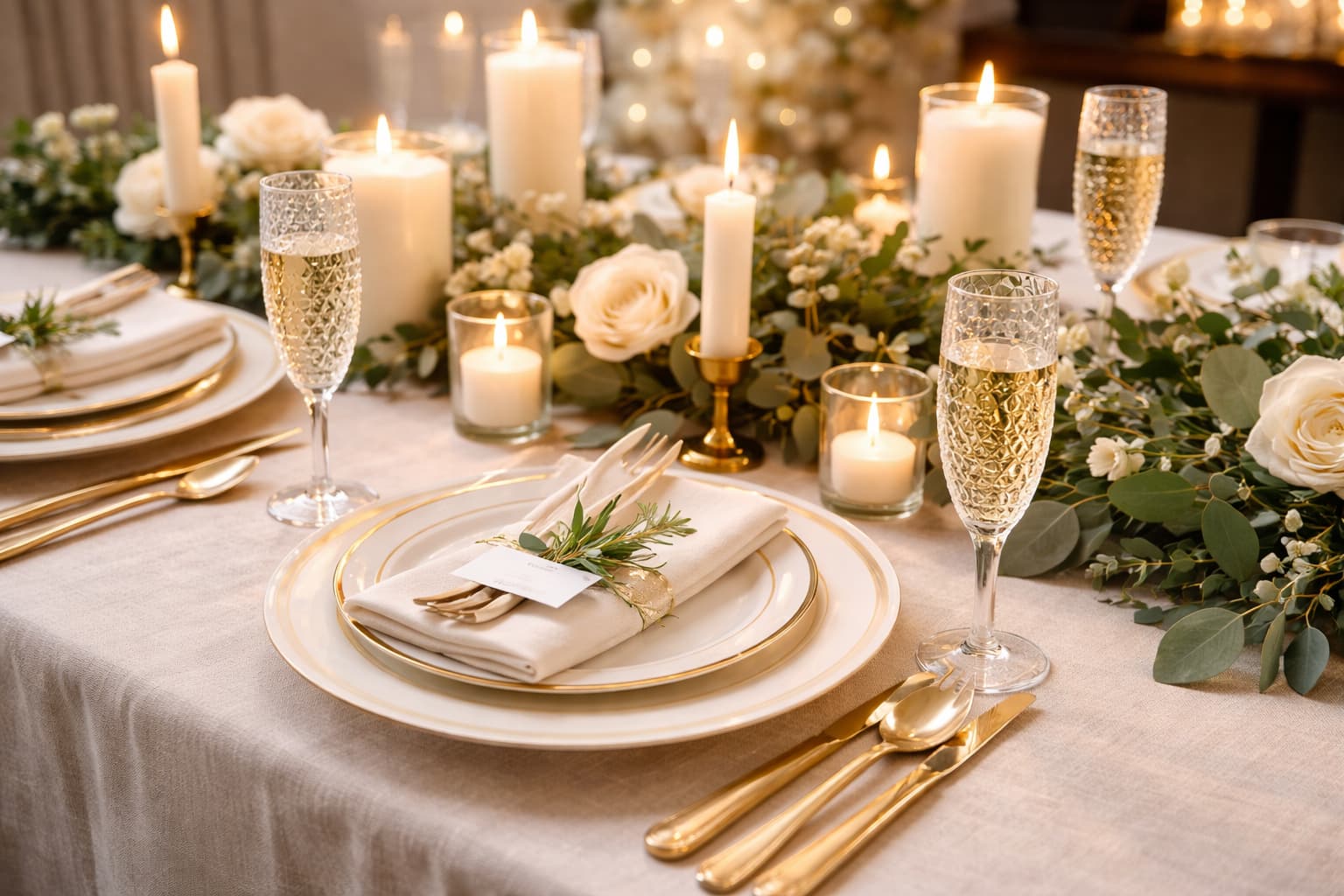 January Engagement Party Ideas: Planning Kickoff, Décor, Menu & Table Settings