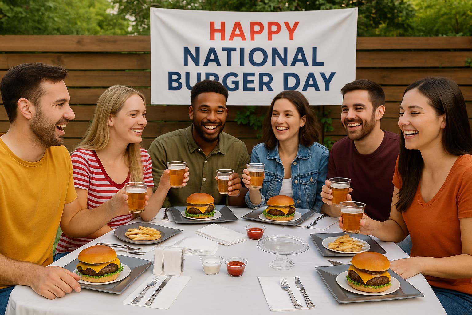 national burger day recipes
