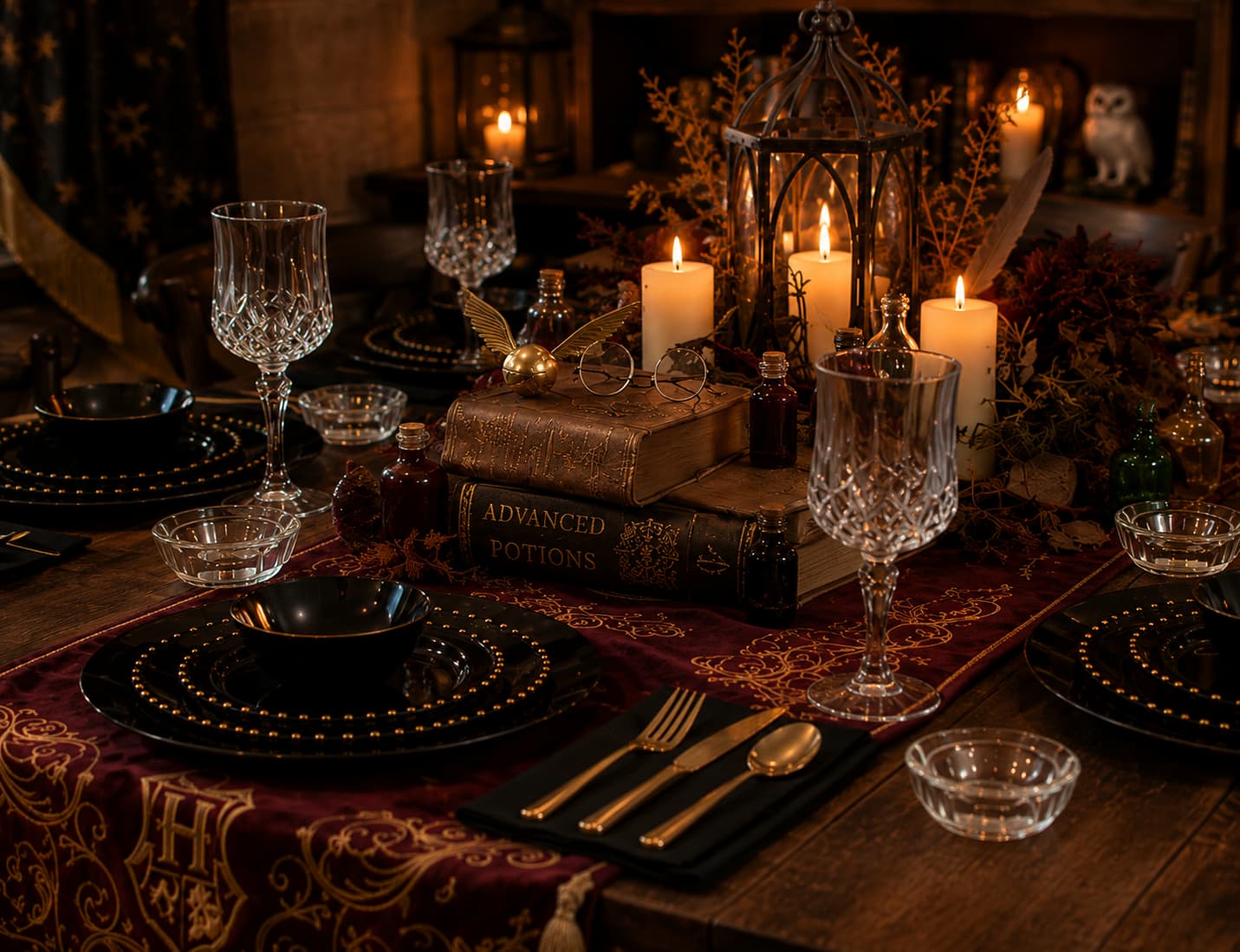 Harry Potter Halloween Table Ideas