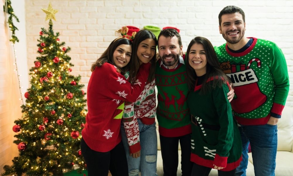 Ugly christmas 2025 sweater themes