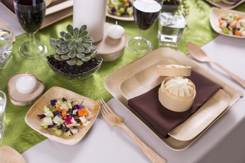 Eco-Friendly Wedding Dinnerware and Party Supplies