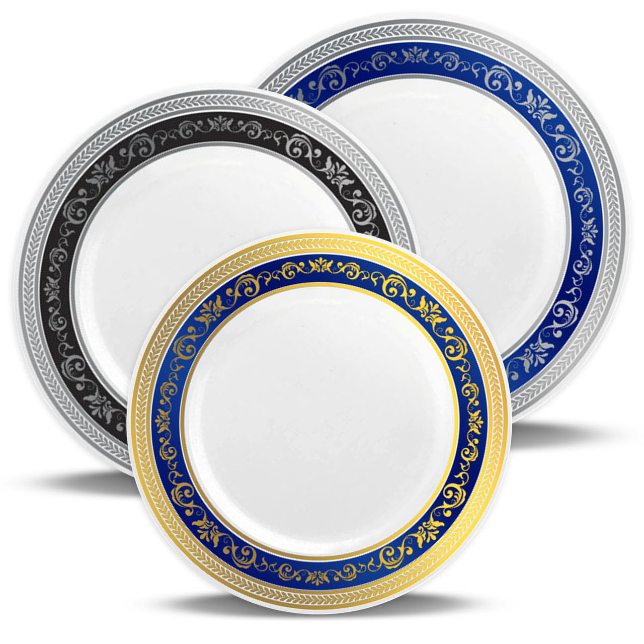 Royal Collection | Plastic Dinnerware | Smarty Had A Party