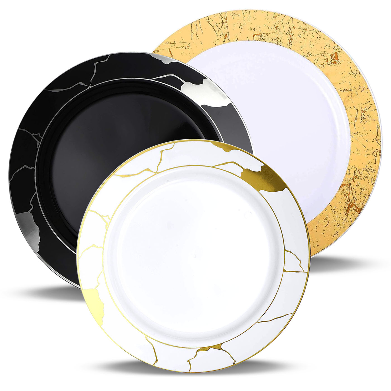 Marble Collection | Plastic Dinnerware | Smarty Had A Party