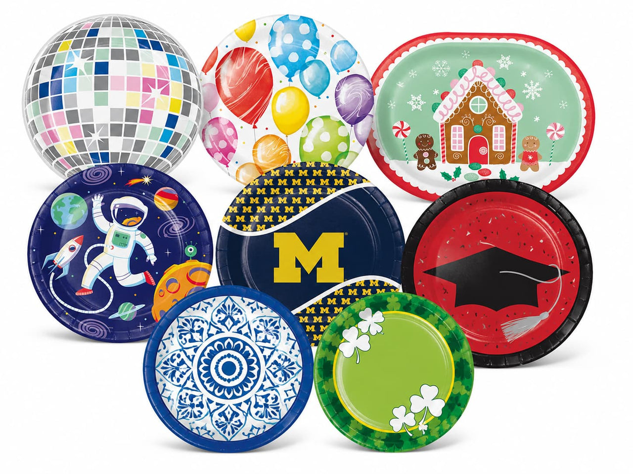 Themed Party Plates