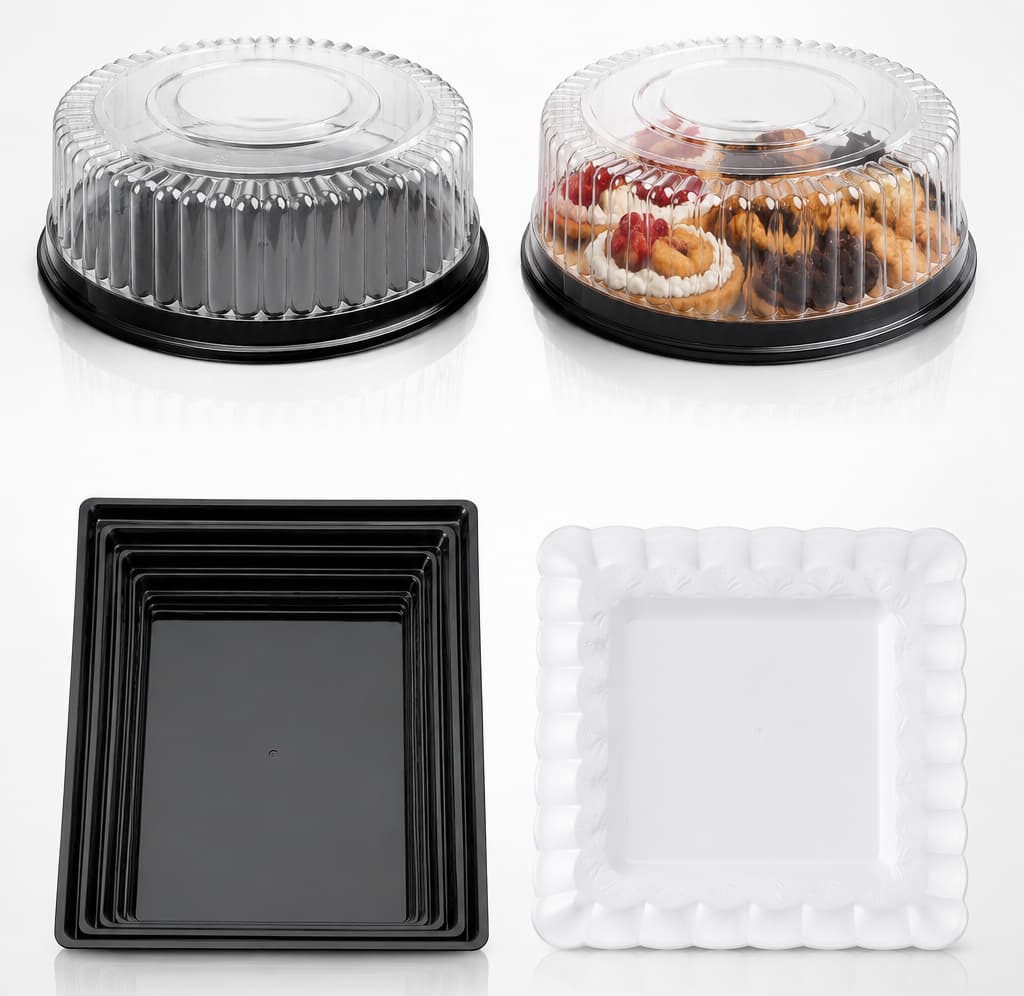 plastic trays for commercial use