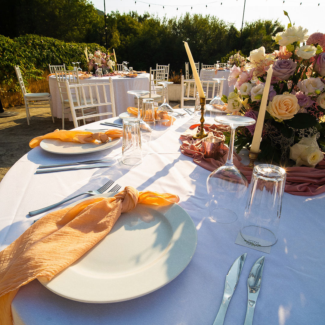 Autumn Wedding tableware