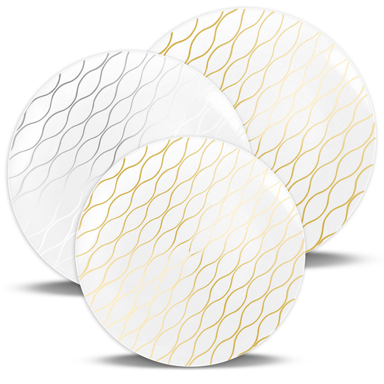 Waves Collection | Plastic Dinnerware | Smarty Had A Party
