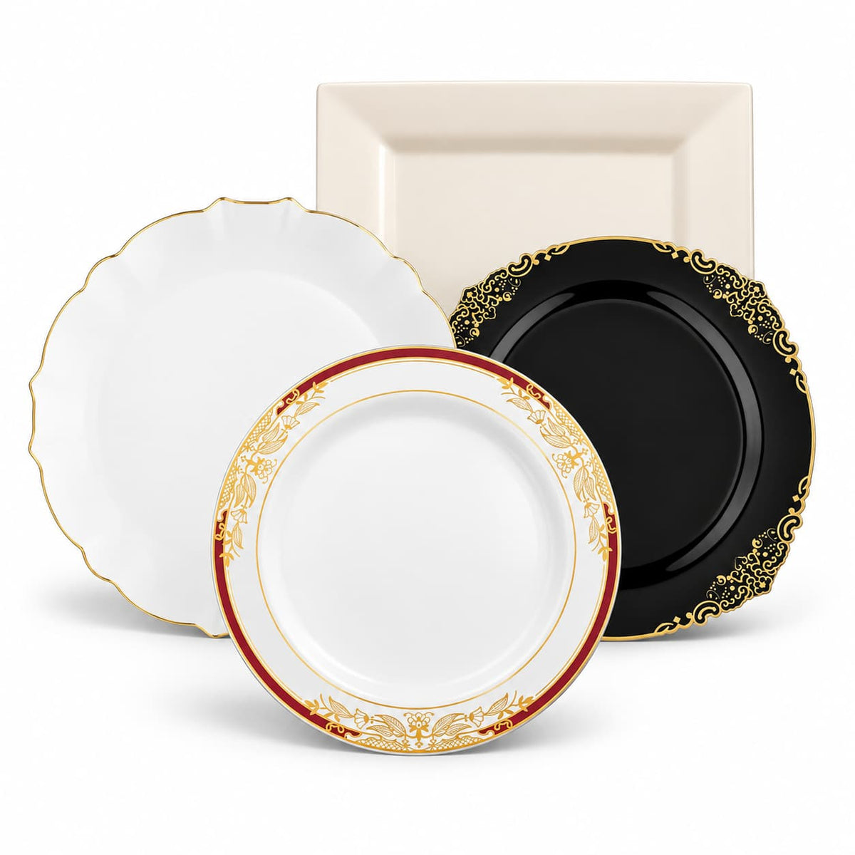 plastic dinner plates