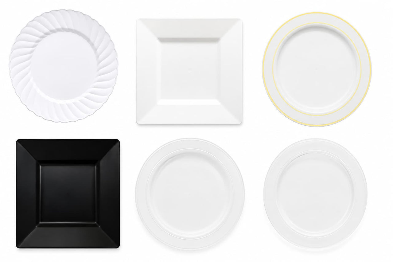 Disposable Dinner Plates for Commercial Use