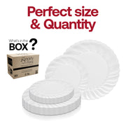 10.25-inch clear dinner plate, perfect for presenting your main dishes with a clean, minimalist style