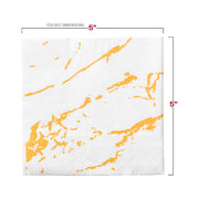 10" x 10" cocktail napkins in a 600-count pack, providing the perfect size and quantity for busy event setups
