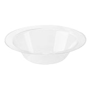 12 oz. clear bowl great to filled with soup and crackers at formal dinner