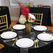 12 packs of 10 Lightweight 10.25" plates styled for formal plated course at gala