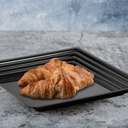 12" x 12" trays helped keep snacks organized at high-end events.