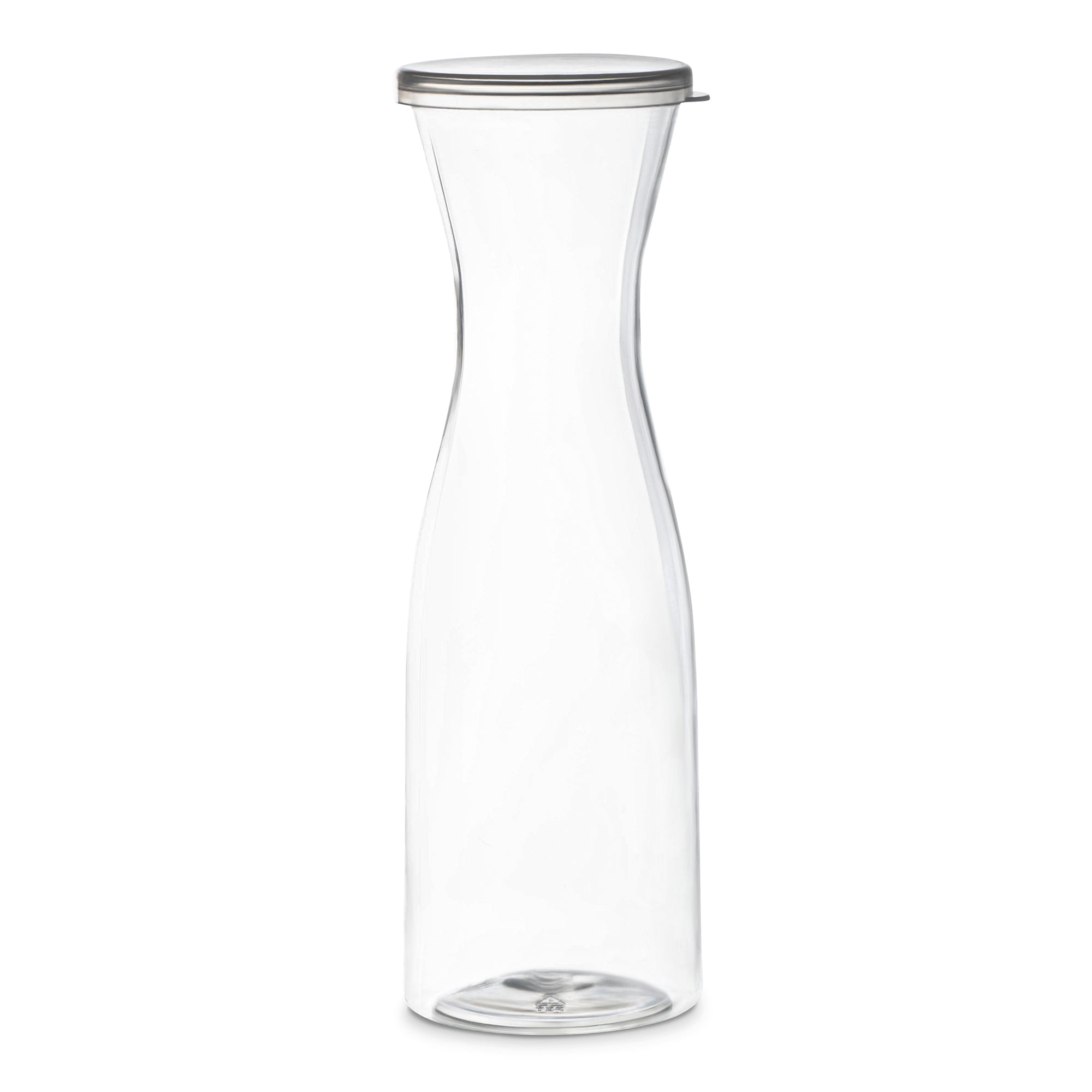 Plastic Wine Carafes - Clear Carafes Lids | Smarty Had A Party