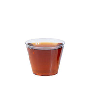 5 oz disposable plastic cups, crystal clear and lightweight, great for parties, catering, and picnics