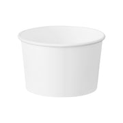6 oz Squat Paper Soup Cups portion hot soups and chili neatly at catering buffets while keeping service fast and organized