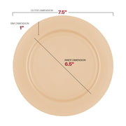 7.5-inch matte yellow salad or appetizer plate, ideal for serving desserts, snacks, or light starters