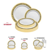 A great choice for weddings, formal dinners, and milestone celebrations—this set adds sophistication to your dining setup
