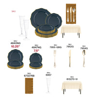 A relaxed holiday vibe created using the Resting Grinch Face Set and its premium gold accents