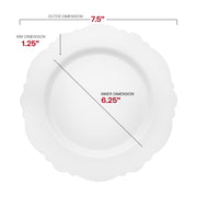 Appetizer Plate - 7.5" Perfect for Serving Small Bites