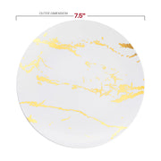 Appetizer Plate Dimensions: 7.5" Perfect for Serving Small Dishes and Appetizers