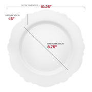 BPA-Free Plastic Dinnerware Set for Safe, Disposable Dining