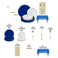 BPA-free and recyclable, this premium set is eco-friendly and ideal for sports-themed events