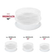 BPA-free clear plastic trays with fitted lids offer a hygienic, disposable serving option for catered receptions and corporate gatherings