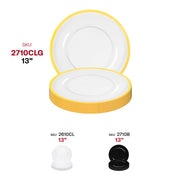 BPA-free plastic charger plate provides a safe and stylish base for your tableware.