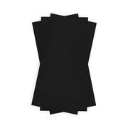 Black velvet paper napkin with upscale feel and deep black tone, perfect for formal events, 16 x 16 inches, 600-pack