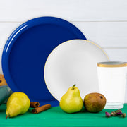 Bring team colors to the table using this Kansas City Royals Dinnerware Set on game day