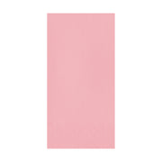 Classic pink paper dinner napkins, 16" x 16", soft, absorbent, and durable, adding a touch of elegance to any meal