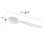 Clear Disposable Plastic Serving Flatware Set | Smarty Had A Party