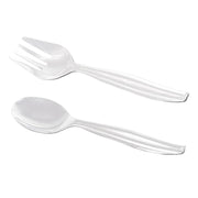 Clear Disposable Plastic Serving Flatware Set | Smarty Had A Party