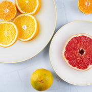 Complete Set Featuring 120 Dinner Plates and 120 Salad Plates, Ideal for Big Events
