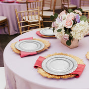 Complete with 120 dinner plates and 120 salad plates, this set ensures generous serveware for events of all sizes
