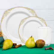 Crafted with recyclable and BPA-free materials, this baby shower dinnerware set offers safe, eco-friendly elegance