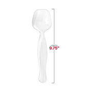 Designed for visual appeal, Clear Serving Spoons blend into any tablescape with minimal effort