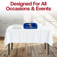 Diapers & Diamonds Bundle offers ideal quantities and sizes to serve guests with ease at a stylish baby shower celebration