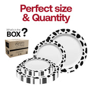 Dinner Plate Dimensions: 10.25" Ideal for Full Meals and Main Dishes