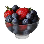 Disposable clear plastic mini bowls, 2.5" diameter, 2.65 oz capacity, ideal for dips, snacks, or party appetizers, 288 bowls.